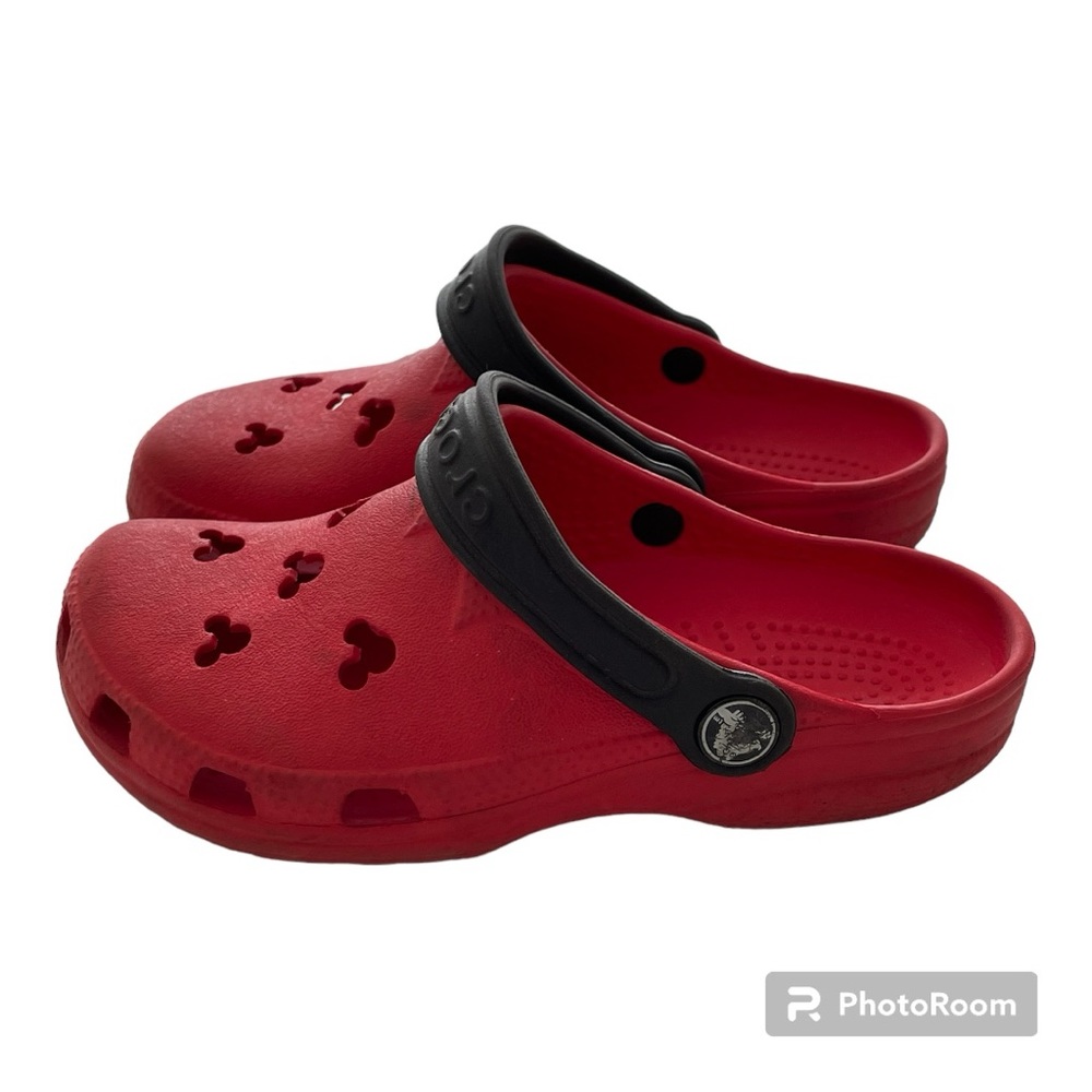 Disney Mickey Mouse x Crocs Red Size 12 - Picture 5 of 7